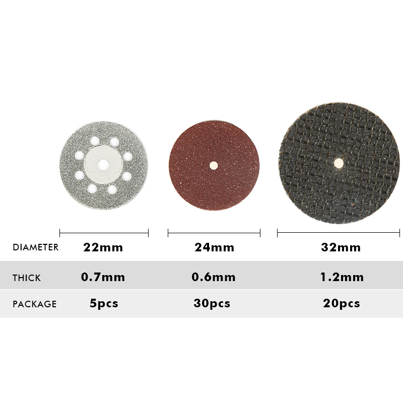 60 ピース/ロット砥石丸鋸刃 Dremel Accesso - Cordless Rotary Tool Kit Accessories のレビューと価格
