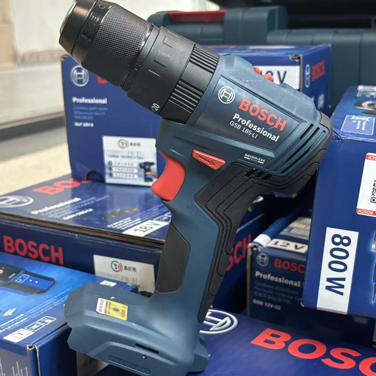 ボッシュ GSB 185-LI 18V ブラシレス コードレ - Brushless Cordless Electric Drill 18V のレビューと価格