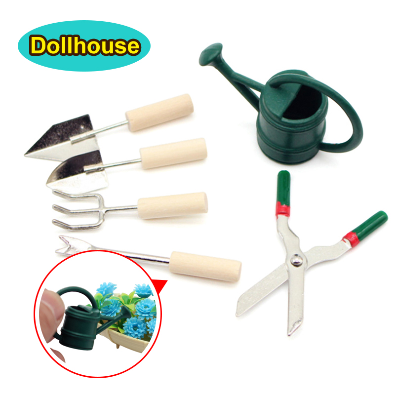 1/12 ドールハウスシミュレーションじょうろスパデはさみセ - Garden Tools のレビューと価格