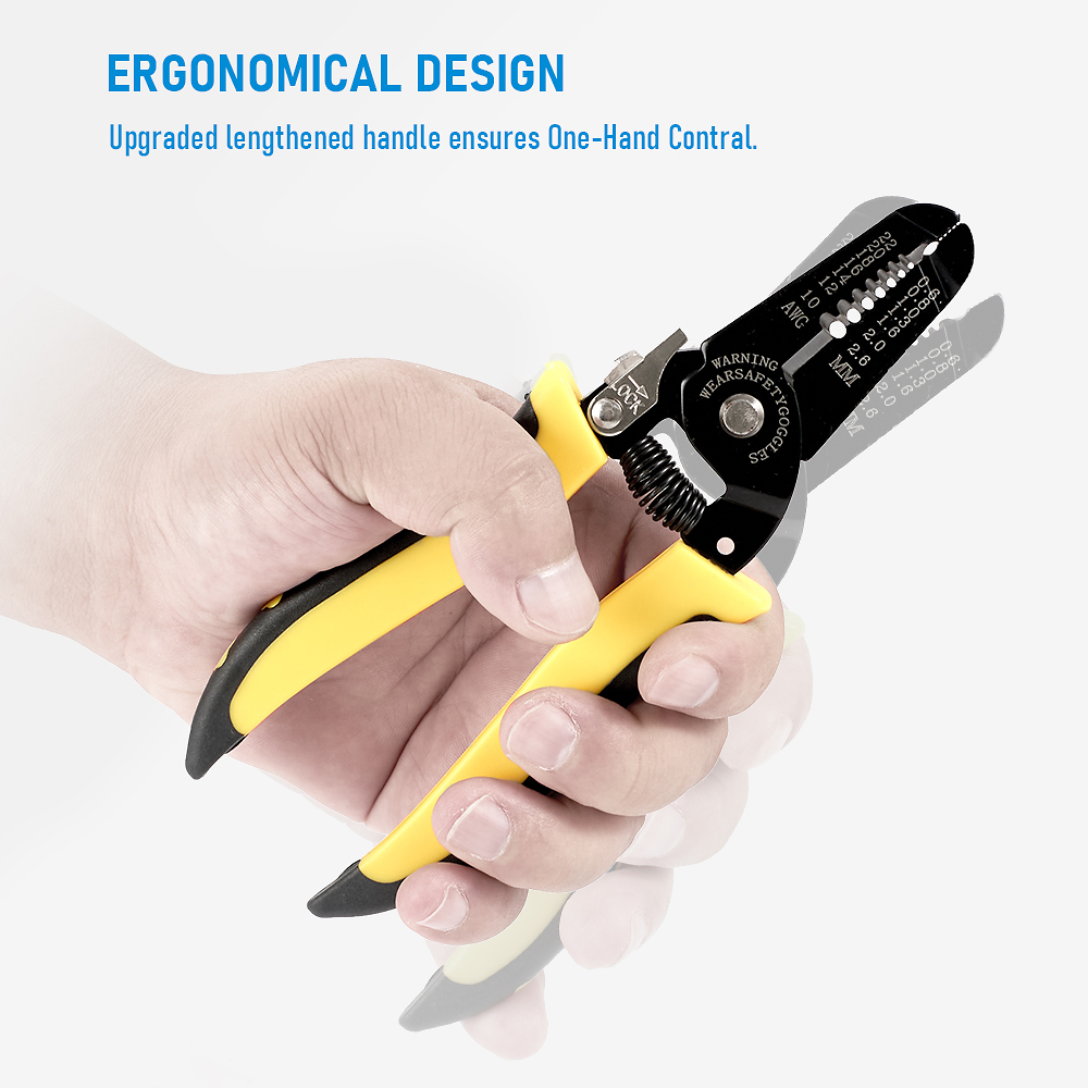 ワイヤーストリッパーペンチ多機能ケーブルカッター圧着工具端子 - Automatic Wire Stripper Cutter のレビューと価格