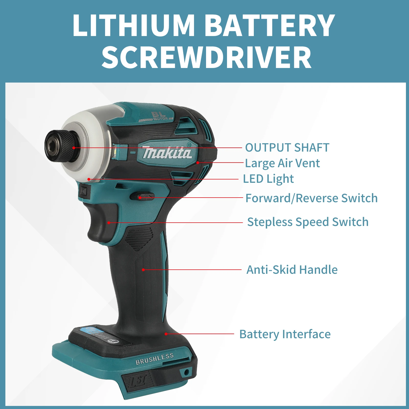 ブラシレス電動インパクトドライバー DTD172、マキタ18 - Brushless Cordless Electric Drill 18V のレビューと価格